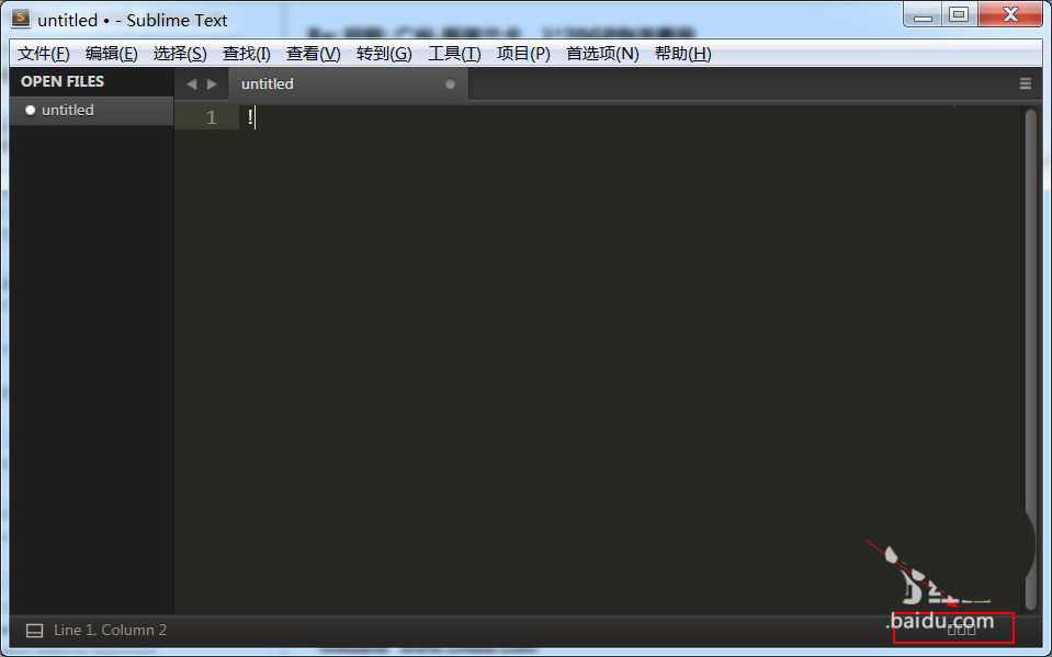 Sublimetext3快捷键!+Tab无法生成生成html代码怎么办?