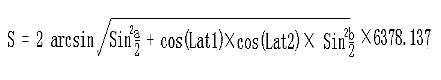 根据经纬度查询两点距离(sql)