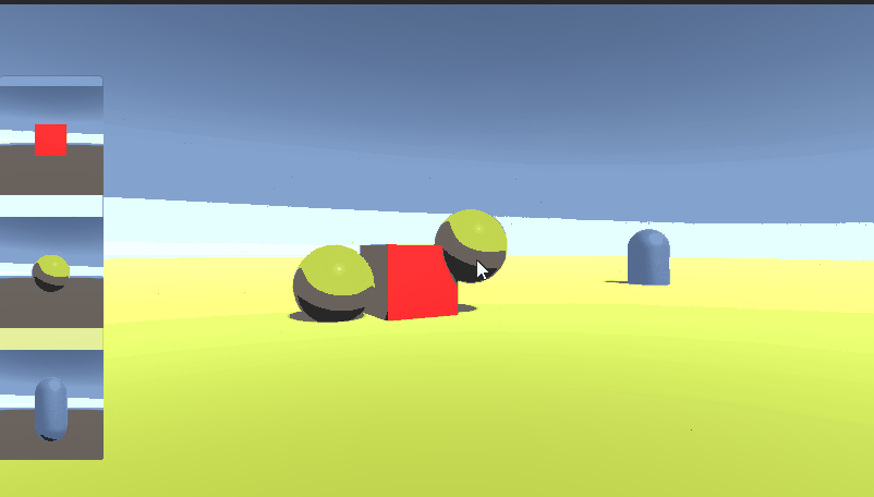 Unity 从UI中拖拽对象放置并拖动效果 附demo
