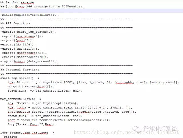 通过Erlang构建TCP服务应用案例（最原始方式）