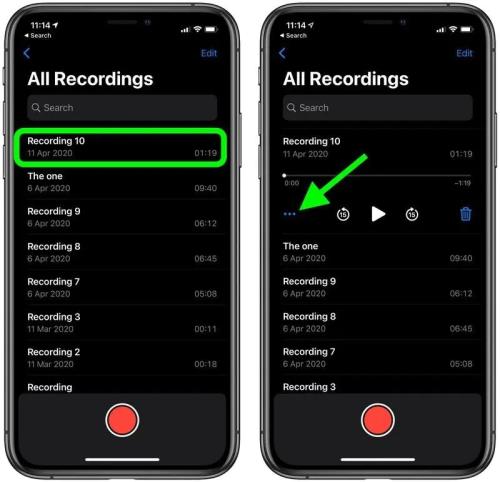 iOS14如何增强语音备忘录录音