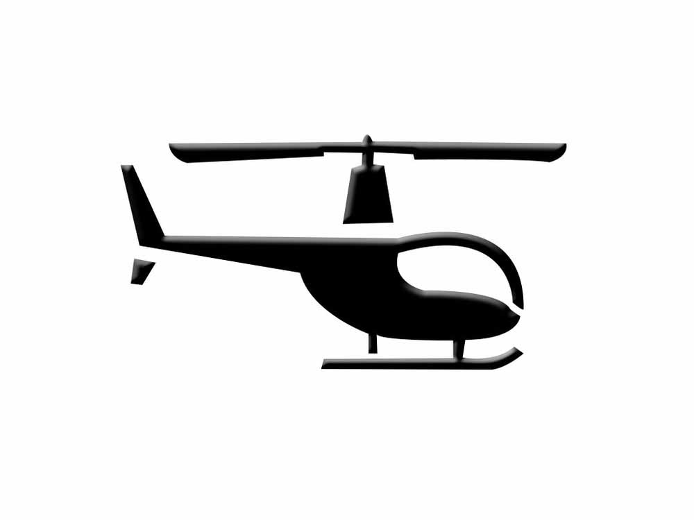 ps怎么画直升机并添加自定义形状?