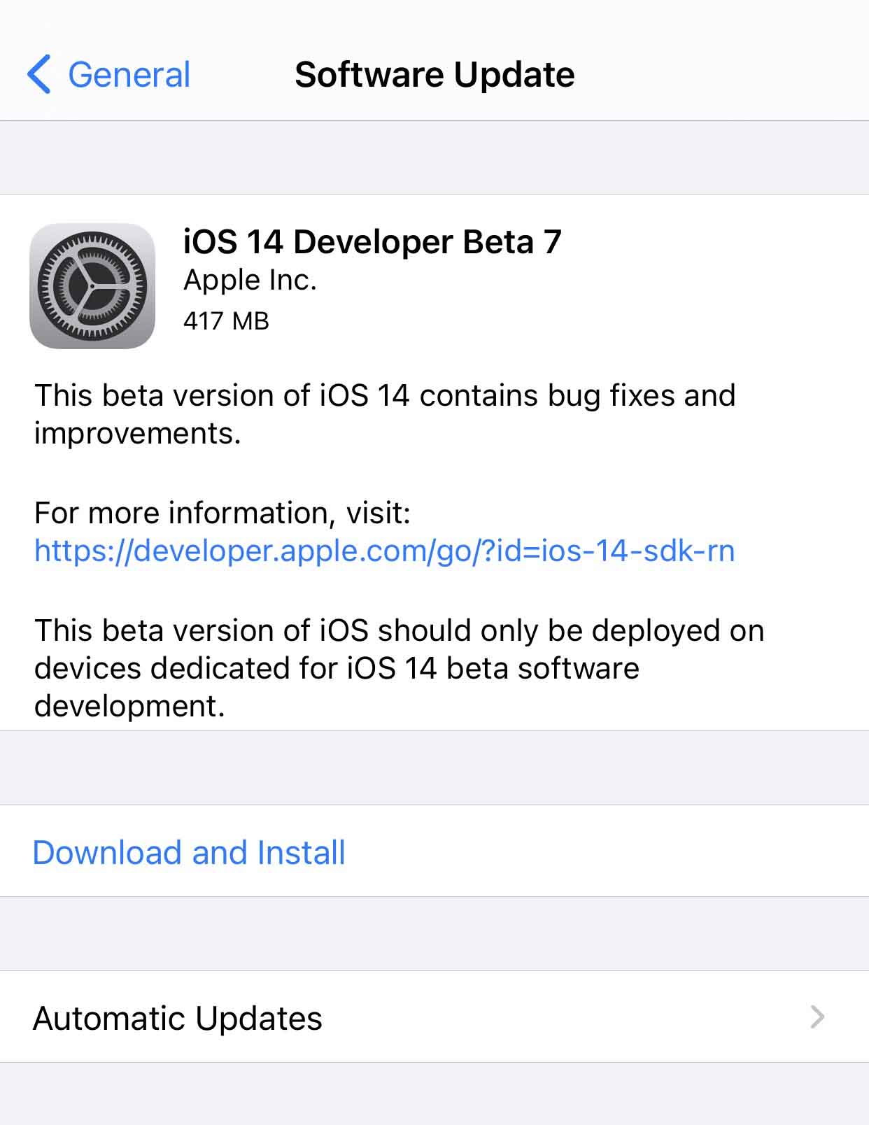 苹果 iOS 14 Beta 7怎么样 苹果iOS14开发者预览版Beta7更新内容