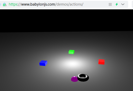 Babylonjs 官网demo预览图合集整理 带说明