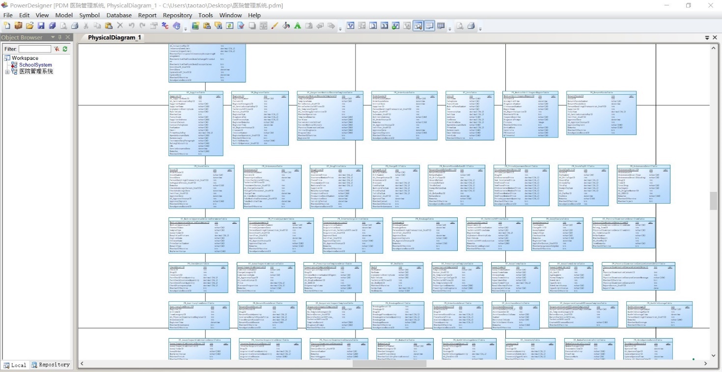 从数据库导入PowerDesigner实体模型