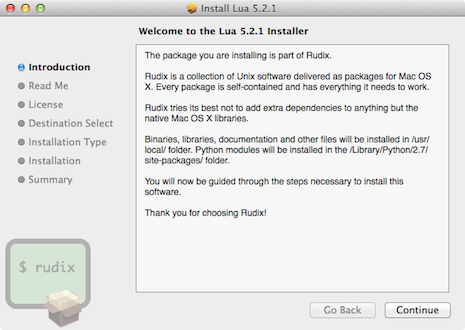 在Mac OS中安装Lua的教程