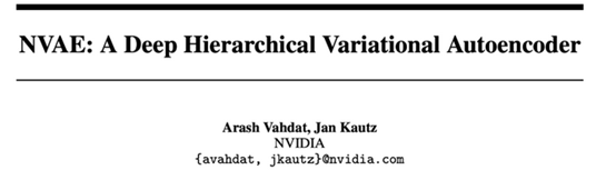 生成模型——NVAE: A Deep Hierarchical Variational Autoencoder——arxiv2020.07