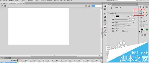 Flash钢笔工具怎么绘制图形?