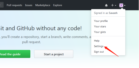 github 生成token的方法图解