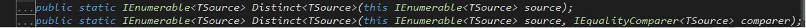 C# 实现Distinct将对象按条件去重