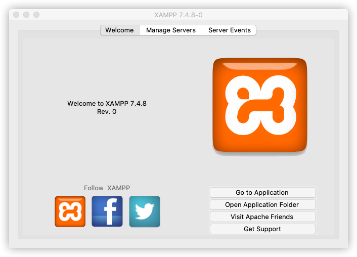 在Mac下安装Xampp 7.4.8版本