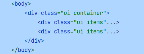 Semantic UI 之 条目 item
