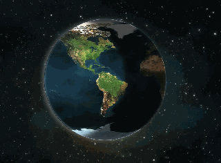 纯CSS3实现地球自转实现代码(图文教程附送源码)