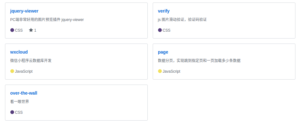 GitHub项目简介