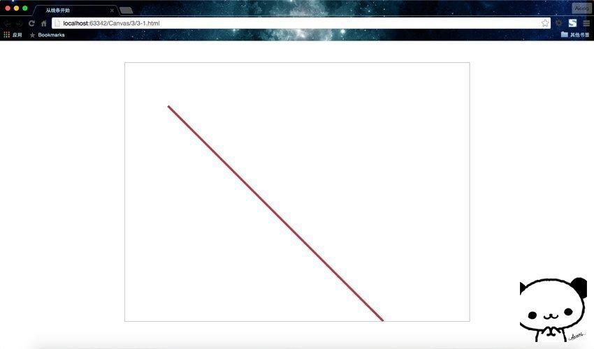 HTML5 Canvas基本线条绘制的实例教程