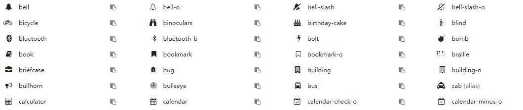 FontAwesome 图标字体库的使用