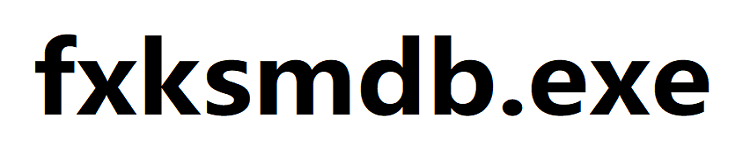 fxksmdb.exe 是什么进程?
