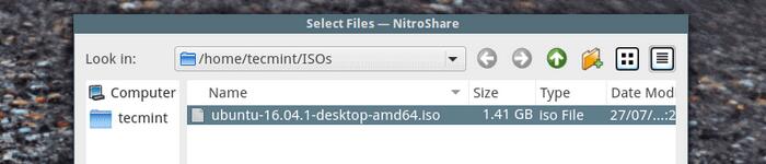 文件共享神器:NitroShare