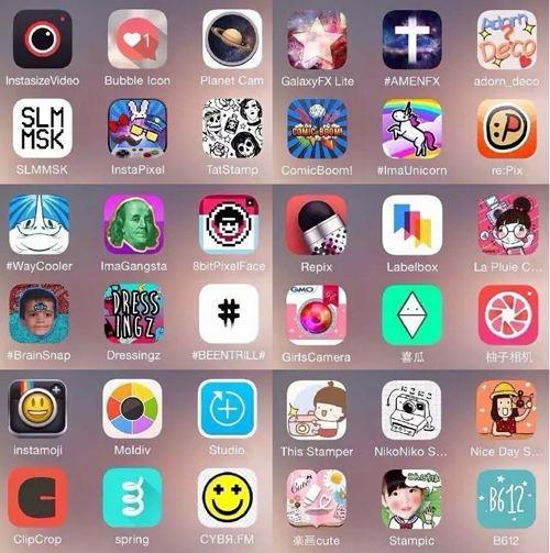 除了美图秀秀把照片上放有卡通贴图还有可以 美图秀秀自定义贴图