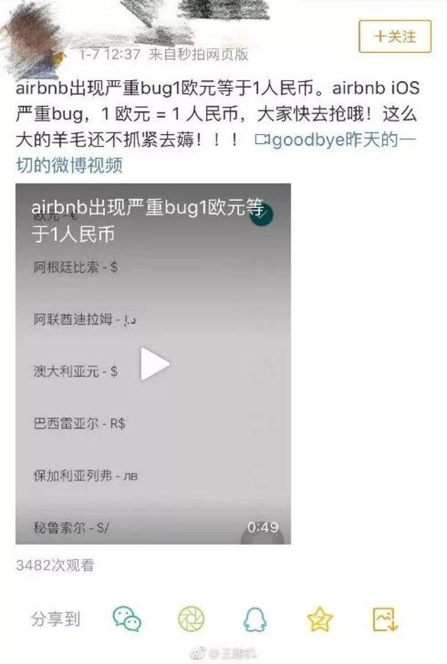 airbnb软件货币