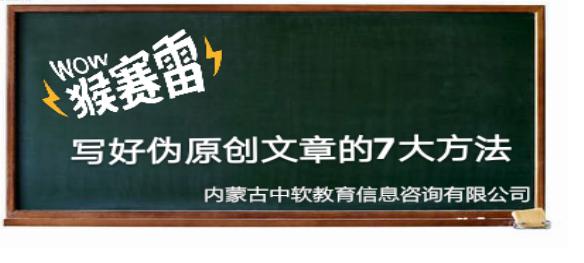写伪原创文章软件 伪原创文章生成软件