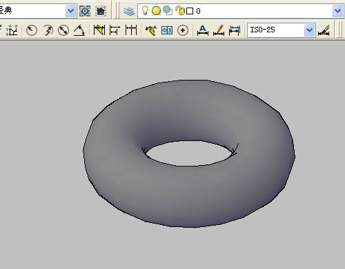 cad怎么绘制圆环三维立体图? cad圆环体的画法