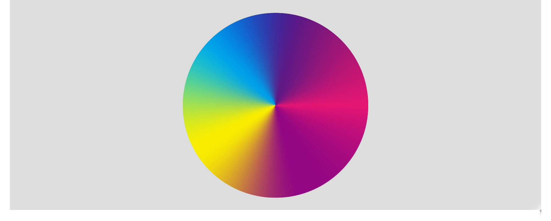 ai绘制高逼格的锥形渐变