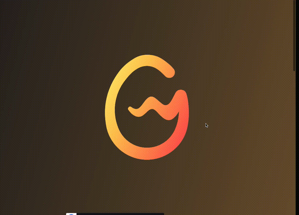 看看这个动画:核心步骤拆解一下:处于场景 1,接着借助 wegame 的 logo