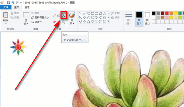 修改图片上文字软件怎样利用画图工具修改图片上的文字