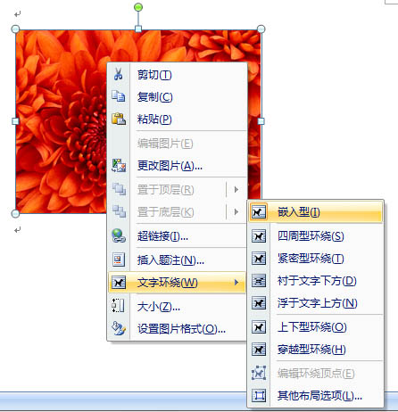 word文档里,怎么移动图片?